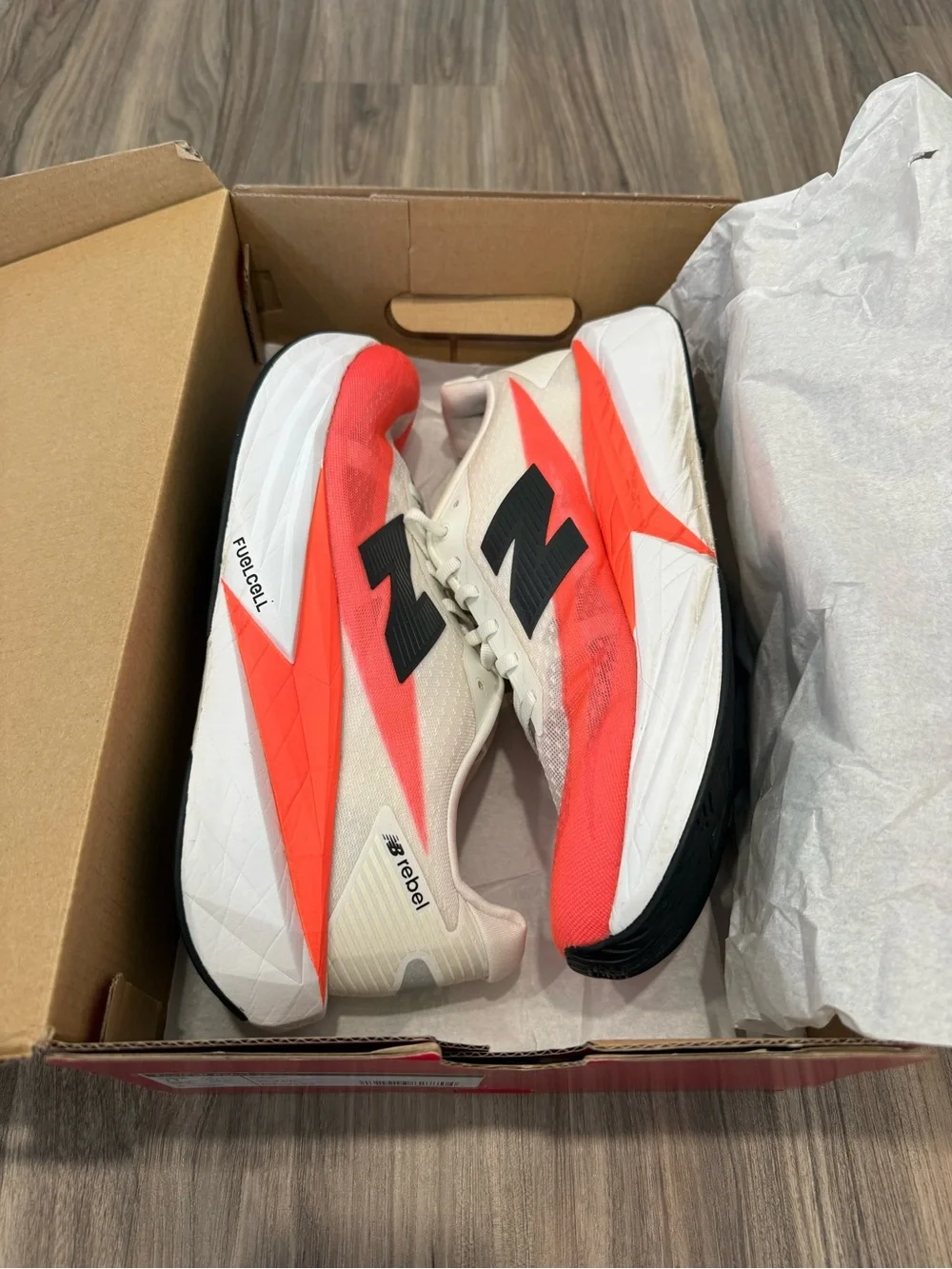 New Balance Men's FuelCell Rebel v5 Running Shoes - Red - US Size M 11